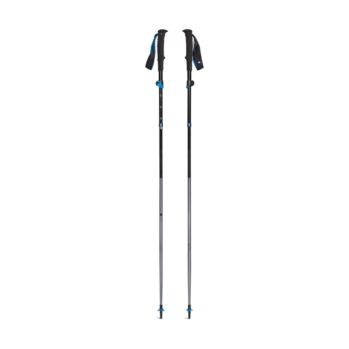 140cm Distance FLZ Trekking/Running Poles - Pewter