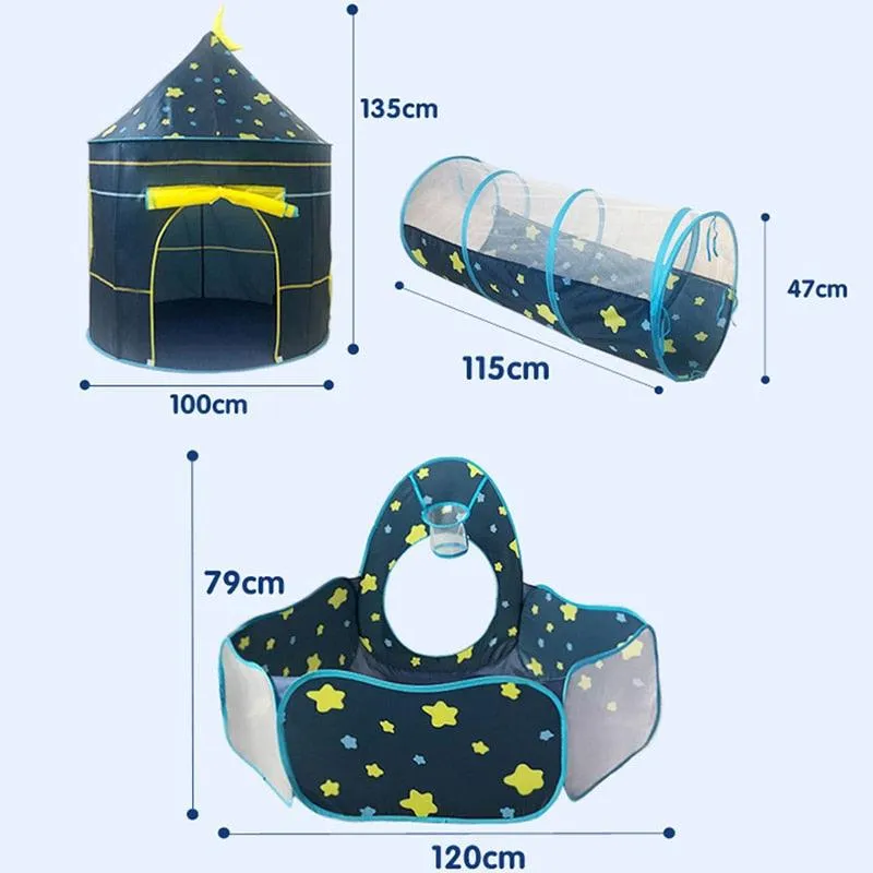 3 in 1 Children Tent House