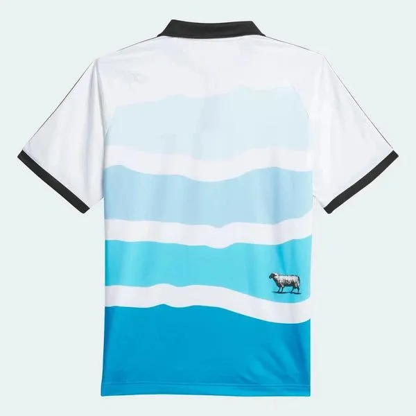 Adidas x Charlotte FC x Black Sheep Skate Top White - Ice Blue - Clear Blue - Bright Cyan