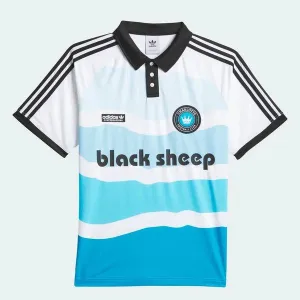 Adidas x Charlotte FC x Black Sheep Skate Top White - Ice Blue - Clear Blue - Bright Cyan