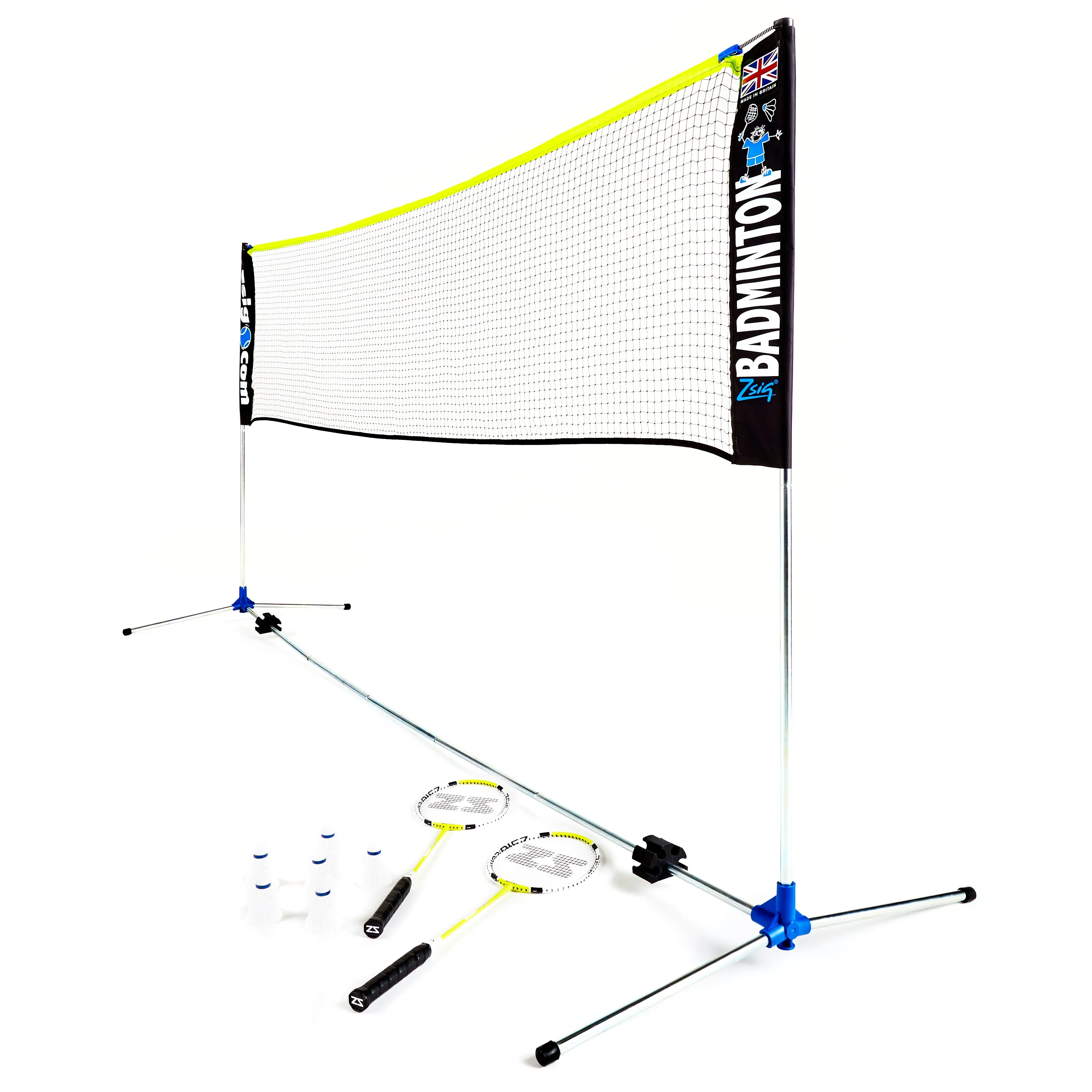 Badminton | Classic Garden Set | with 3m Net