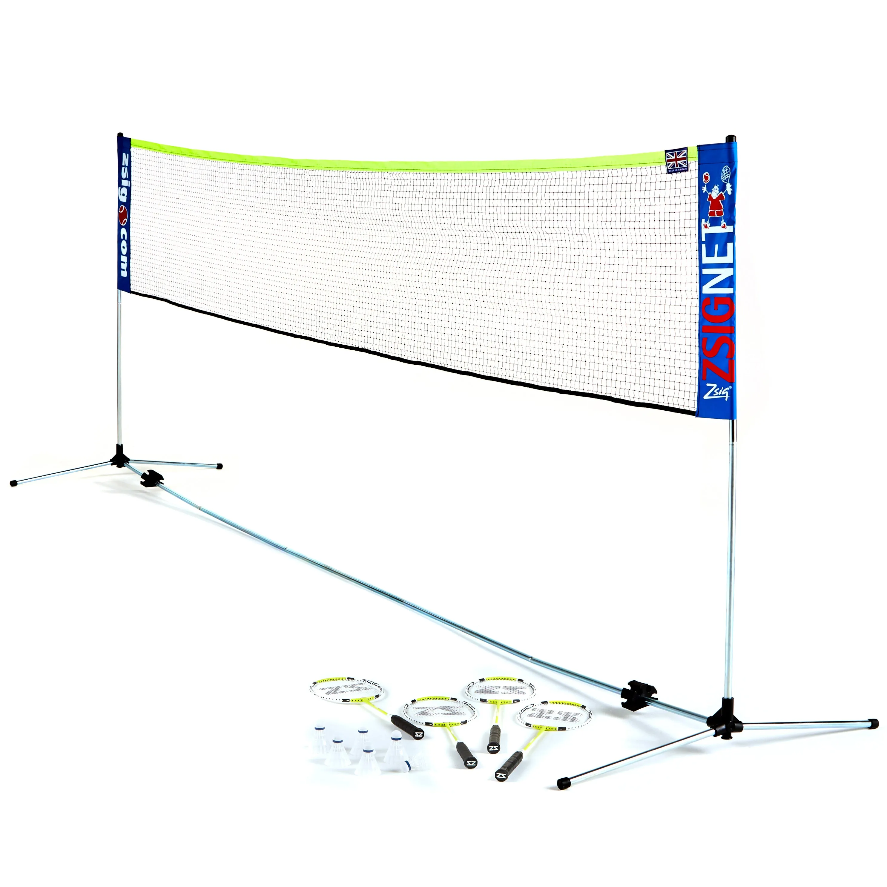 Badminton | Garden Set | with 4.3m Net