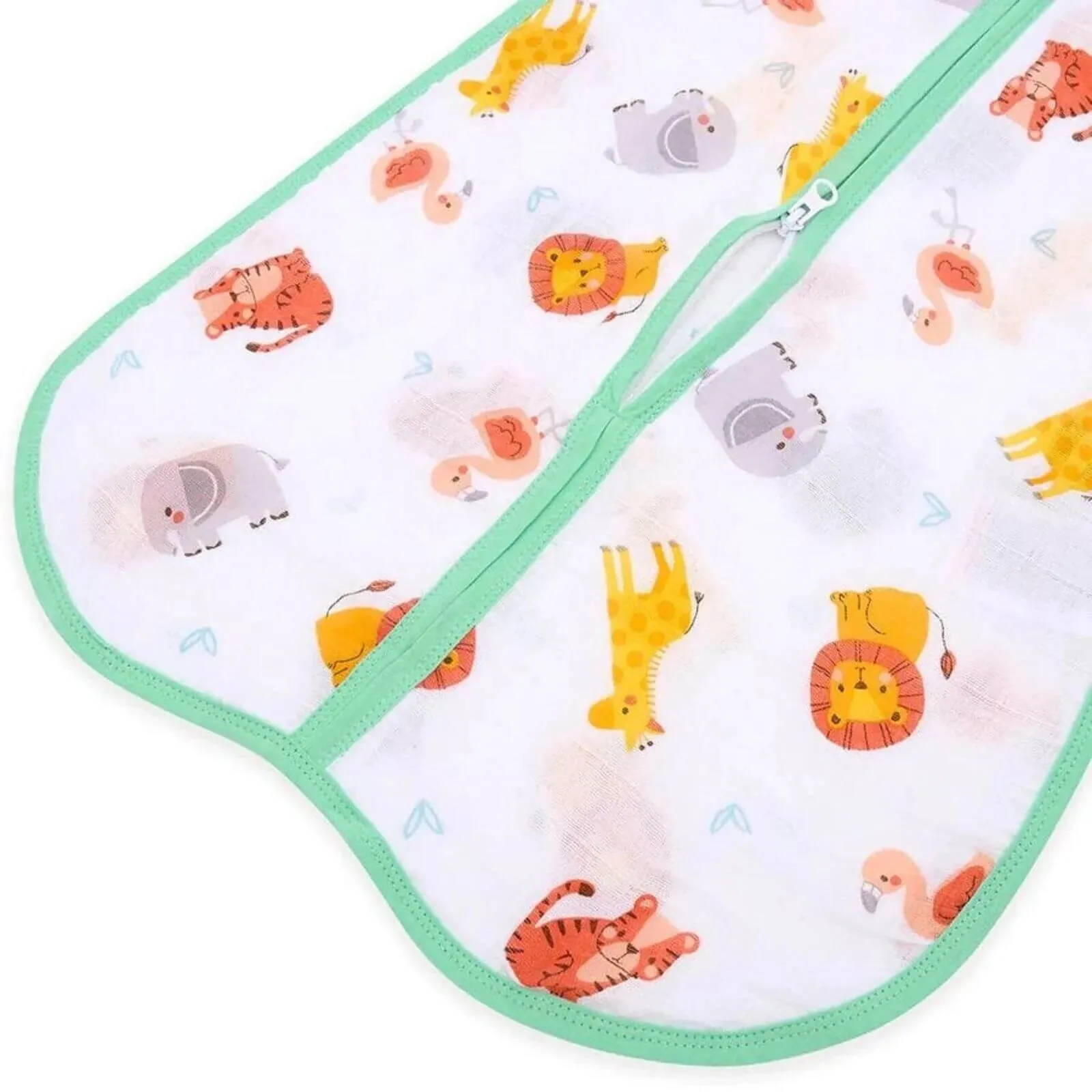 Bloomsbury Mill - Jungle Cubs Muslin Sleep Bag 1.0 Tog