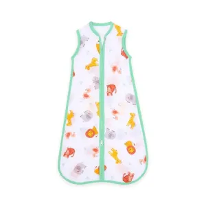 Bloomsbury Mill - Jungle Cubs Muslin Sleep Bag 1.0 Tog