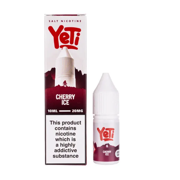 Cherry Ice Nic Salt E-Liquid by Yeti Summit Series