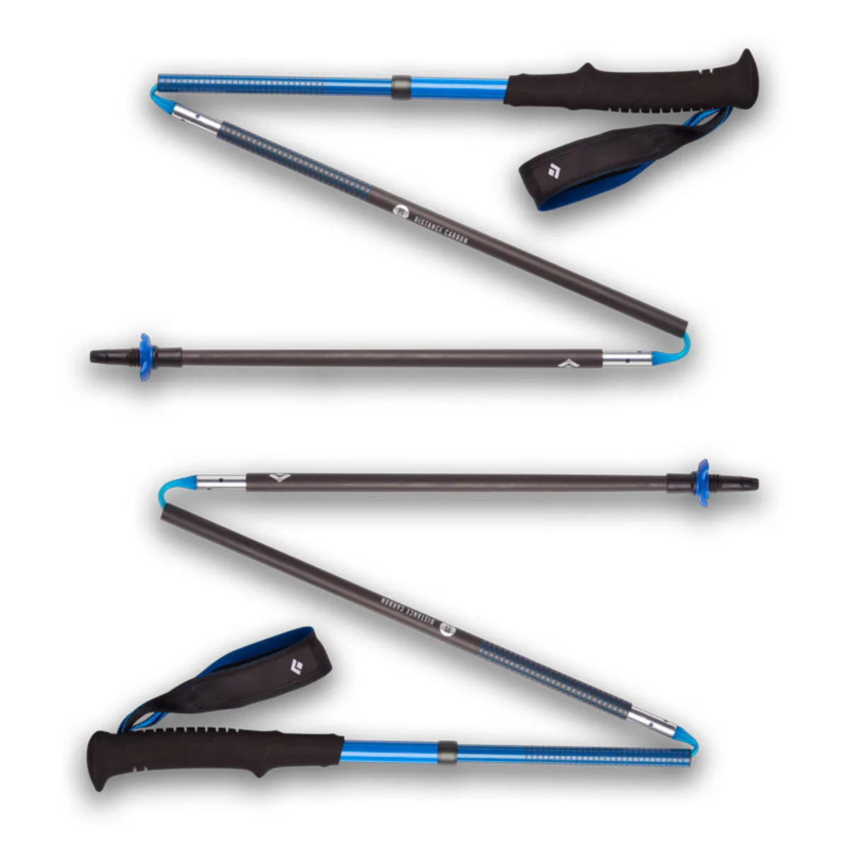 Distance Carbon Z Poles - Ultra Blue