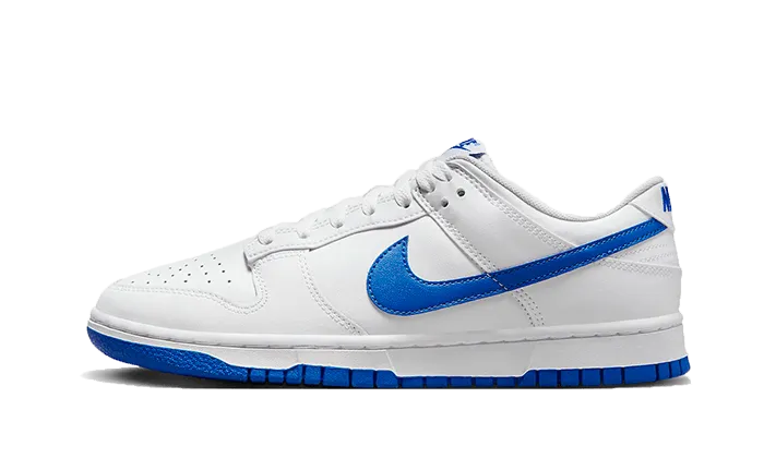 Dunk Low White Hyper Royal