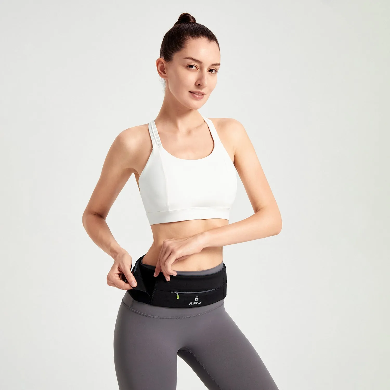 FlipBelt Zipper Adjustable Belt