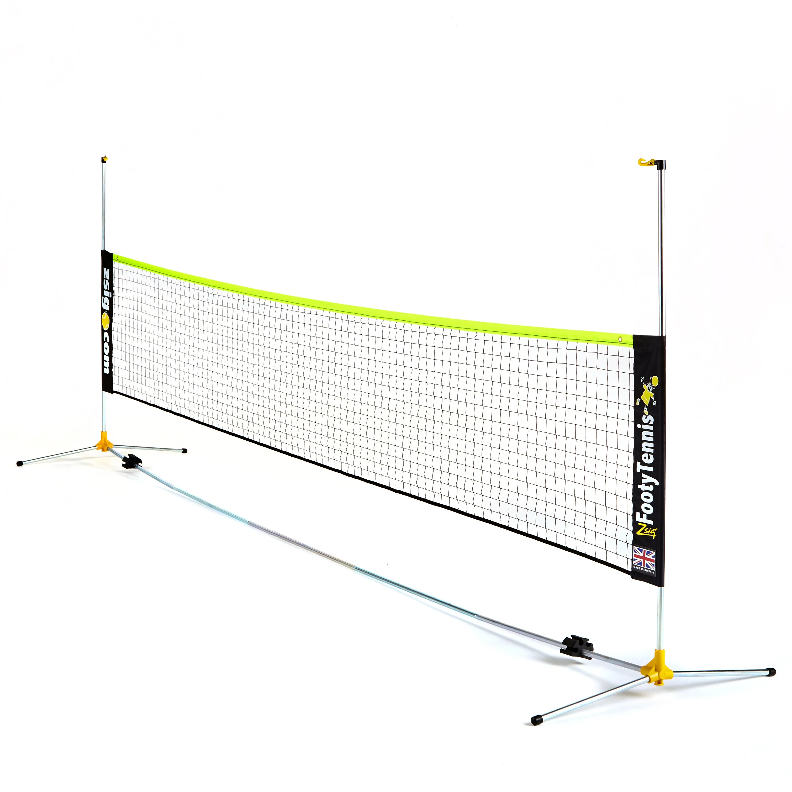 Footy Tennis | Variable Height Classic Zsignet 14 | 4.3m Net