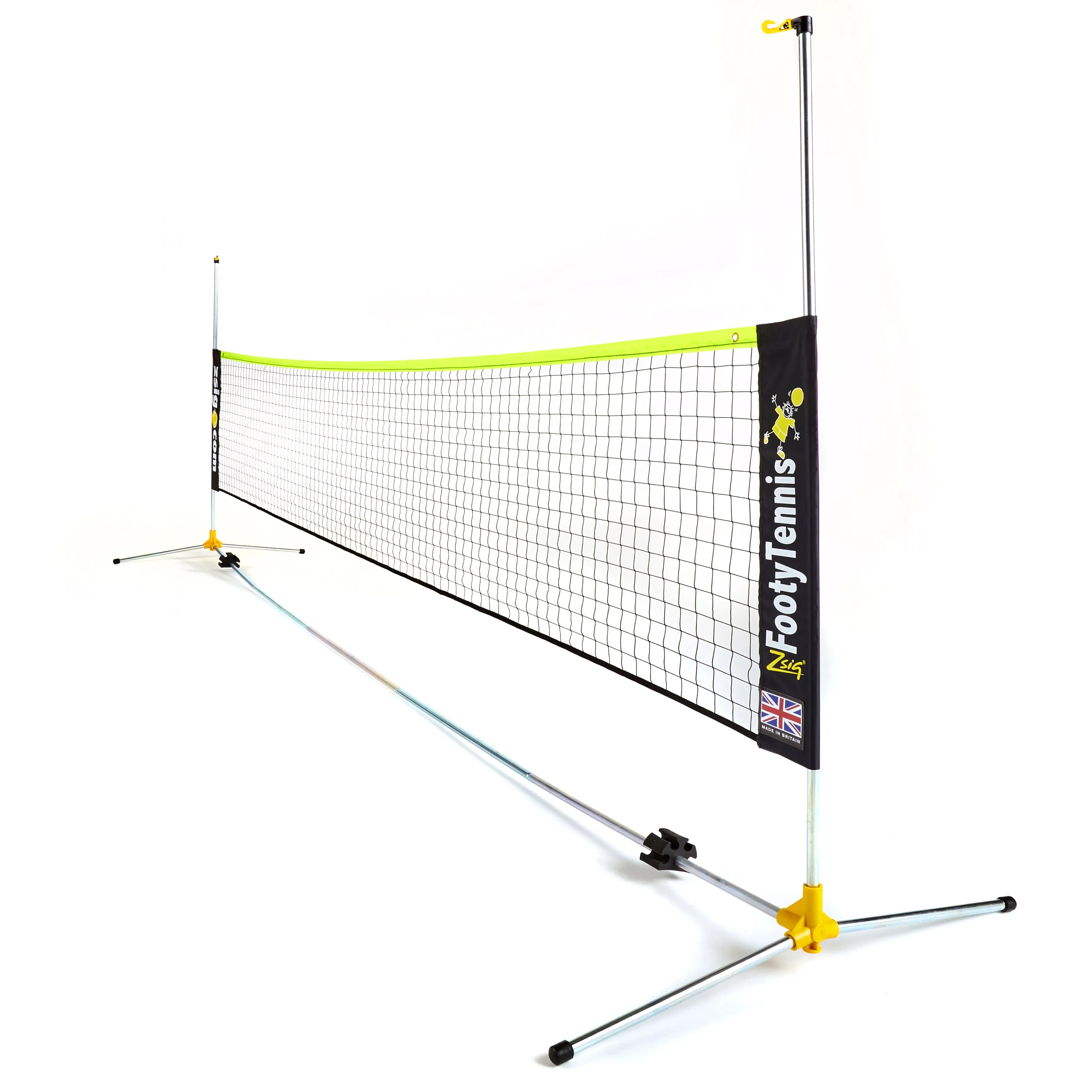 Footy Tennis | Variable Height Classic Zsignet 14 | 4.3m Net