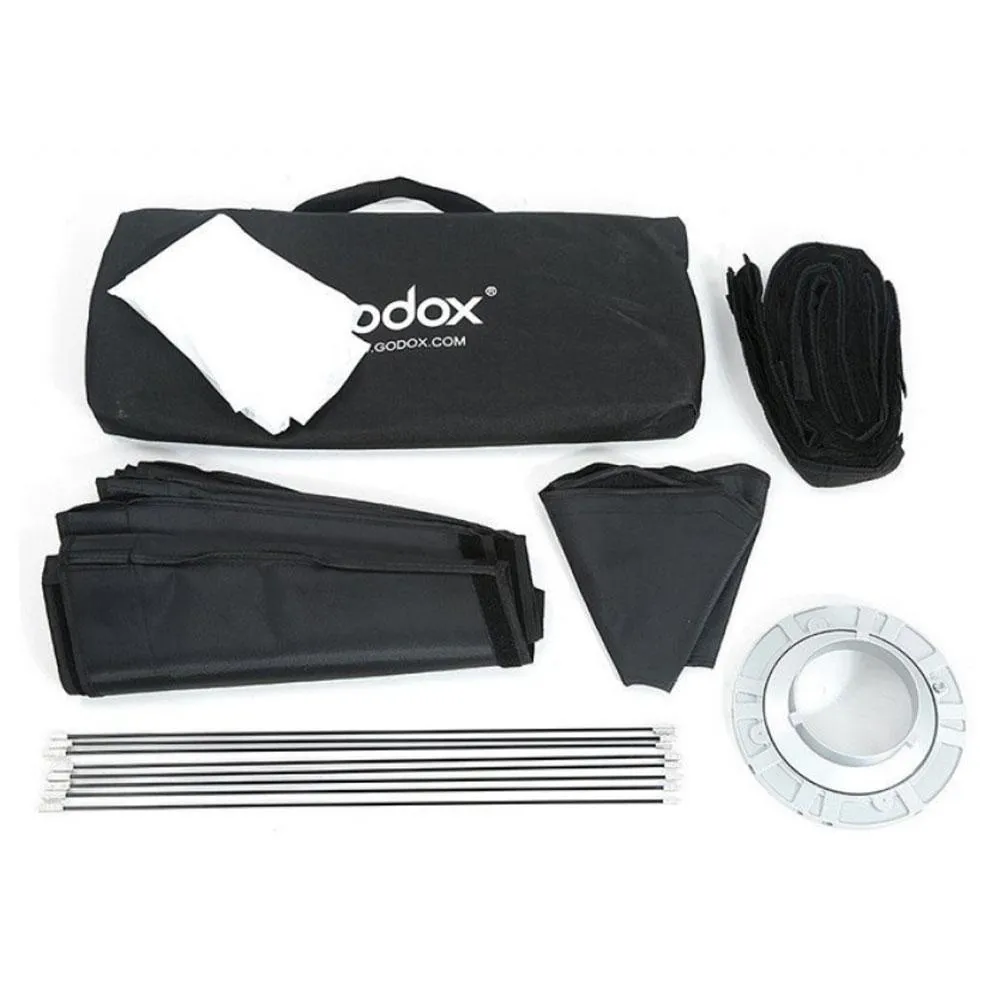 Godox 2 x SL200WII 400W LED Light Kit (Including Large Softboxes & Light Stands) - Bundle