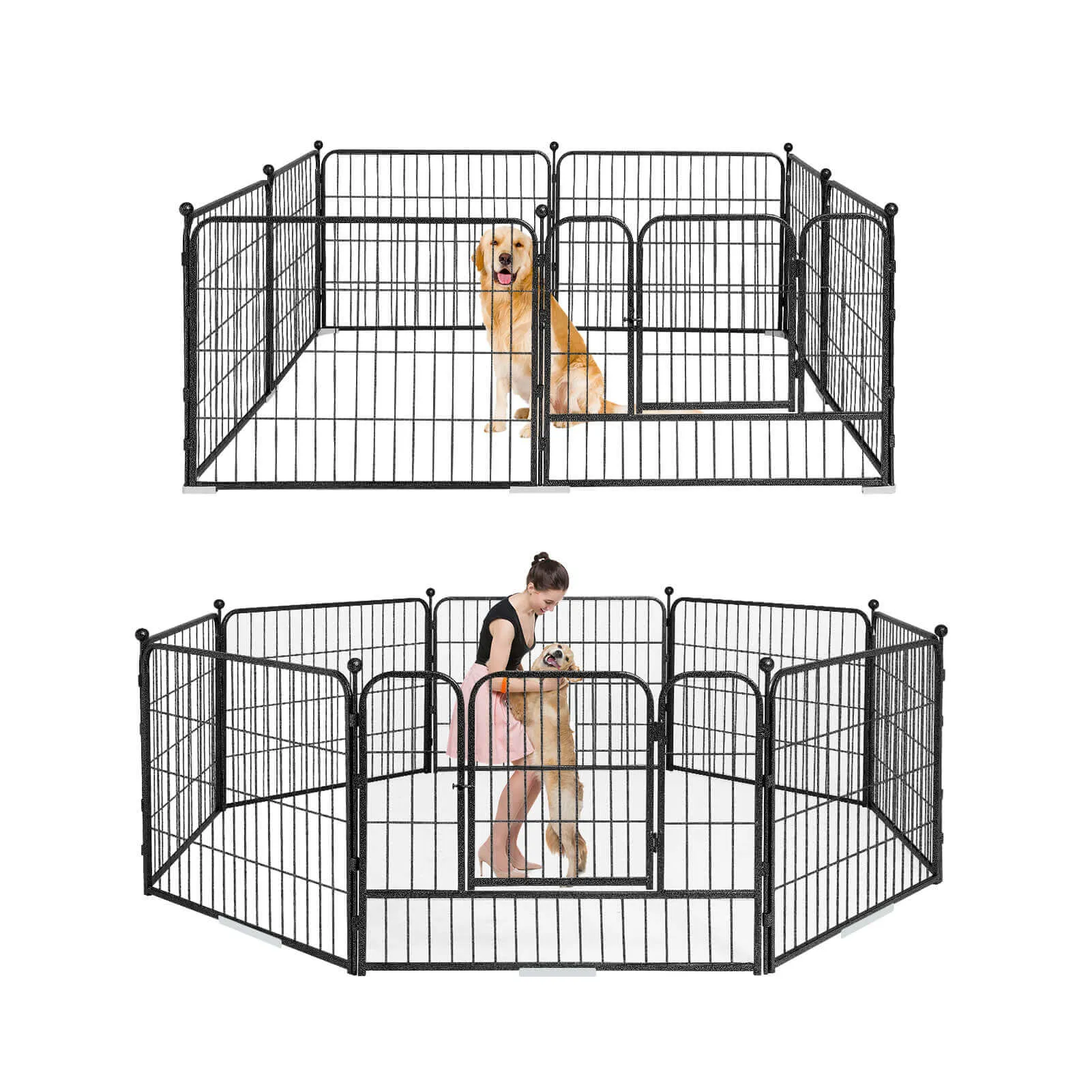 High-Security Pet Fences - 32/24 Inch & 8/16 Panels