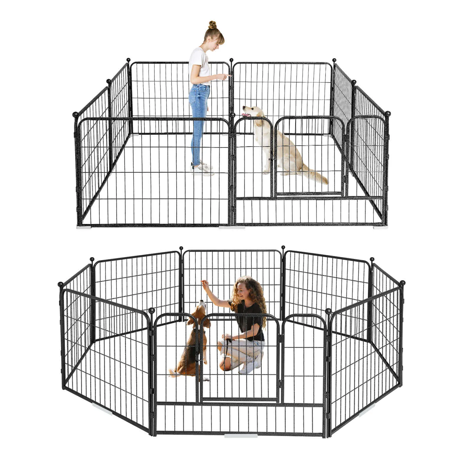 High-Security Pet Fences - 32/24 Inch & 8/16 Panels