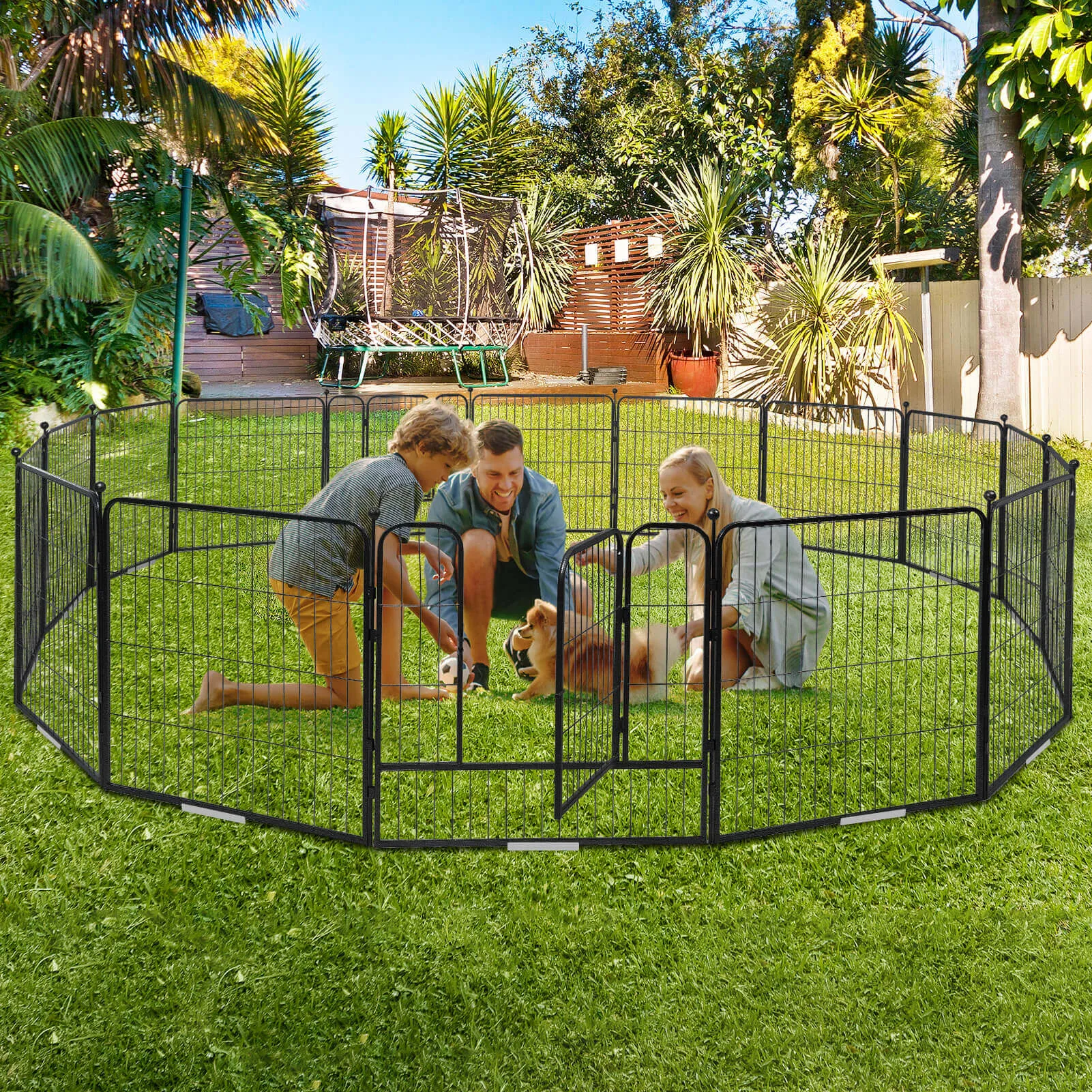 High-Security Pet Fences - 32/24 Inch & 8/16 Panels