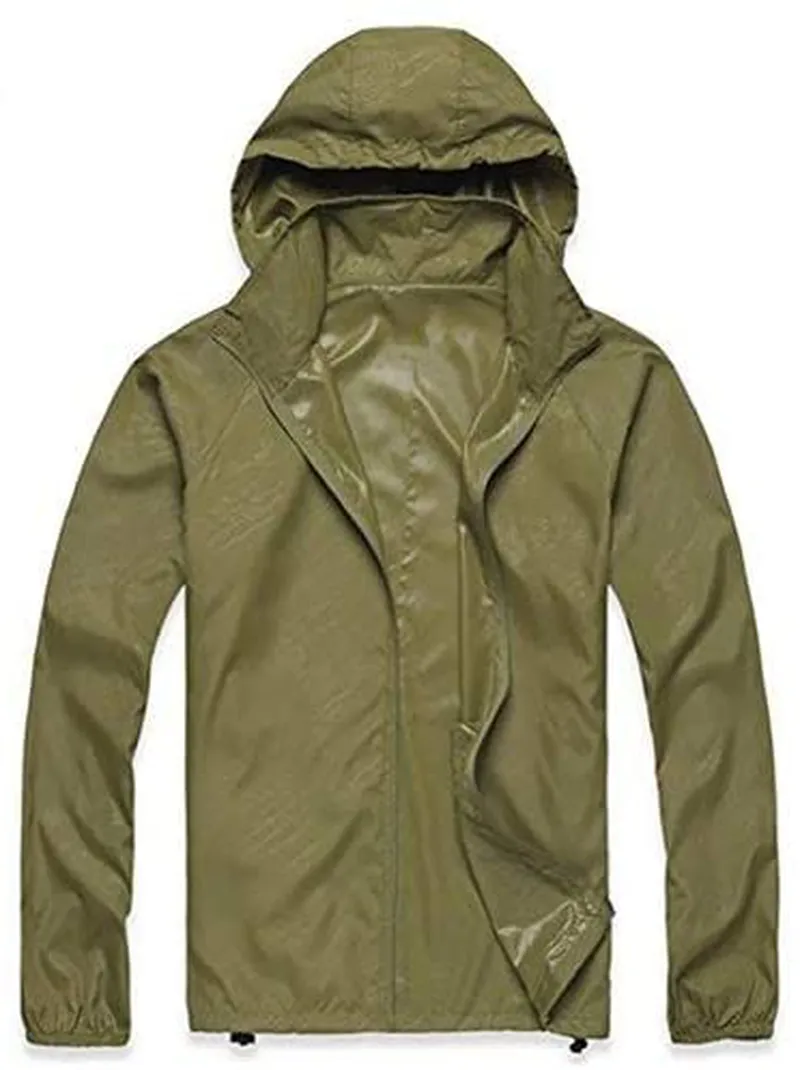 LANBAOSI Women's Lightweight Jacket UV Protect Quick Dry Windproof Skin Coat