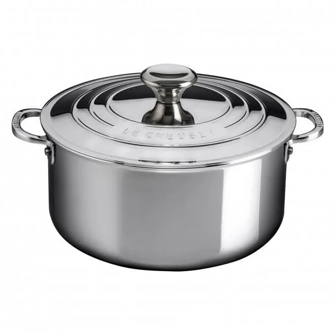 Le Creuset Signature Stainless Steel Casserole 24cm