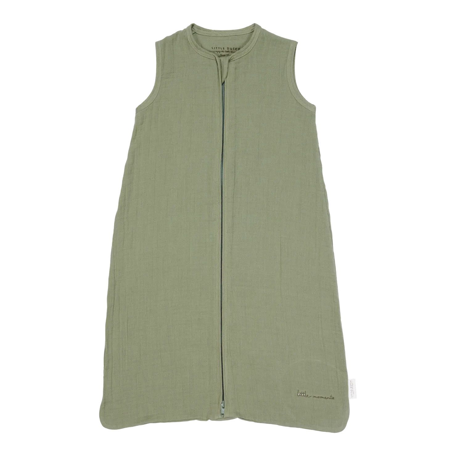 Little Dutch Sleeping Bag Summer Hydrophilic 70cm | Olive