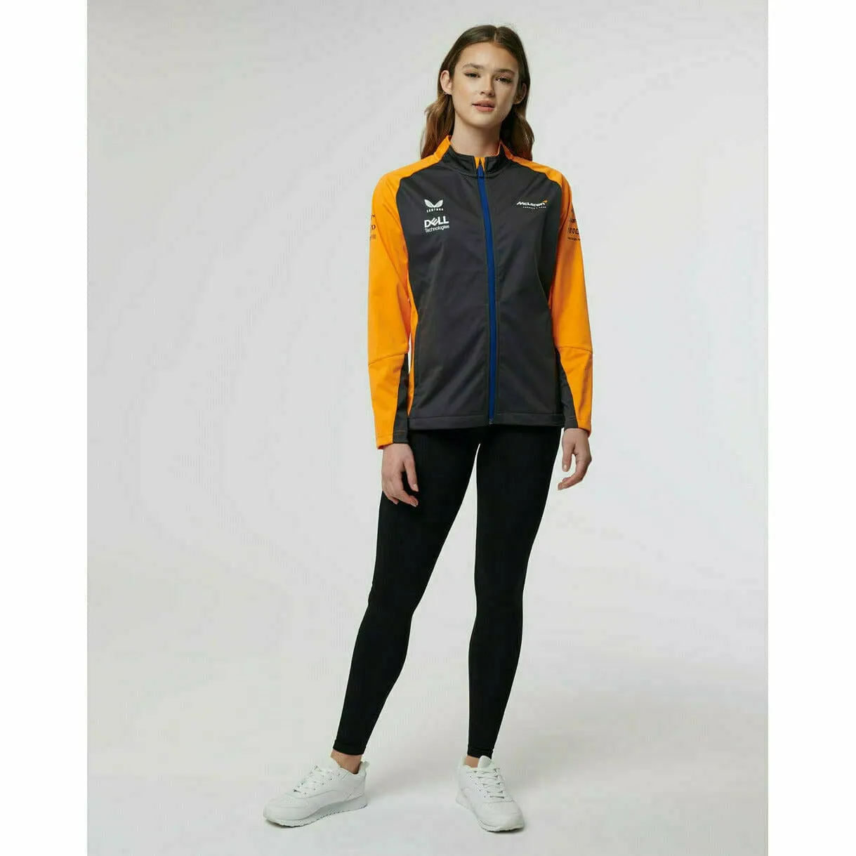 McLaren F1 Women's 2022 Team Softshell Jacket - Phantom