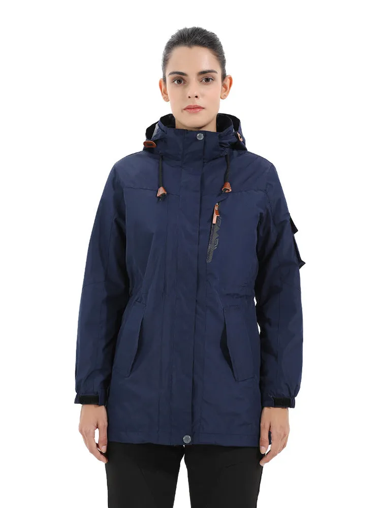 Men Sports And Leisure Warm Waterproof Jacket