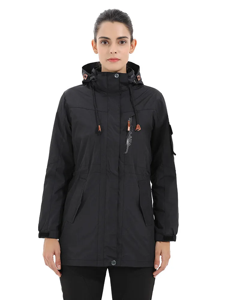 Men Sports And Leisure Warm Waterproof Jacket