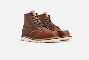 No. 1907 - Red Wing Heritage Classic Moc Style in Copper Rough & Tough Leather