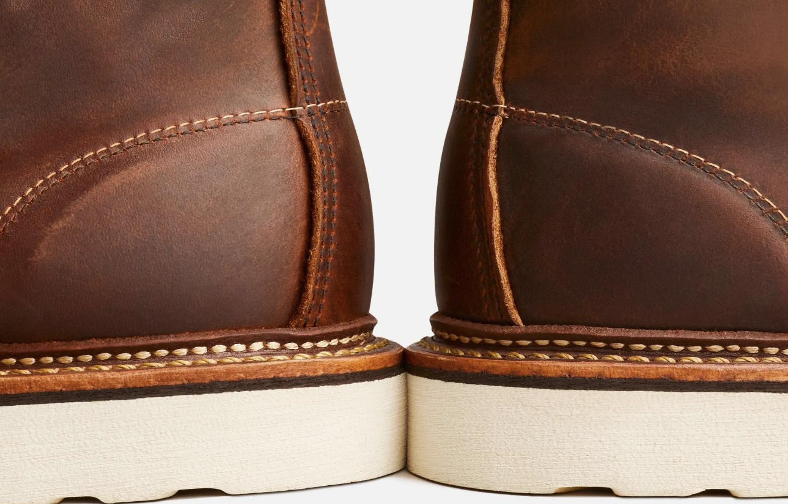 No. 1907 - Red Wing Heritage Classic Moc Style in Copper Rough & Tough Leather