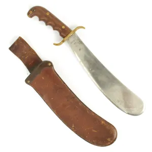 Original U.S. WWI Model 1904 Hospital Corps Bolo Knife with Scabbard by Springfield Armory - dated 1912