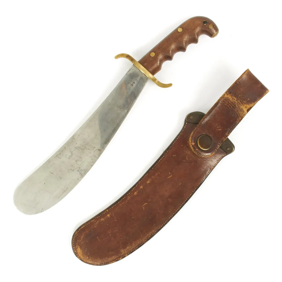 Original U.S. WWI Model 1904 Hospital Corps Bolo Knife with Scabbard by Springfield Armory - dated 1912