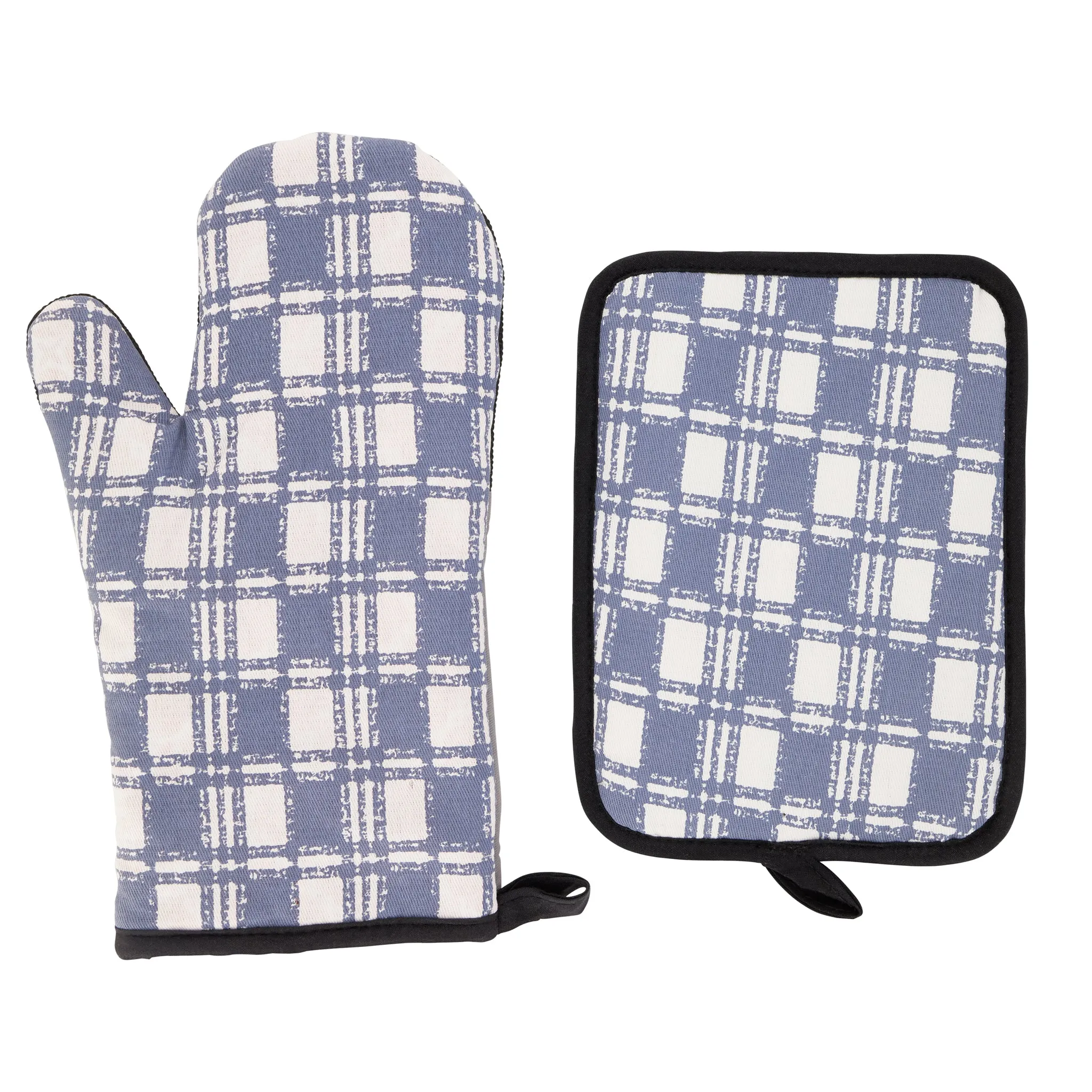 Oven Glove & Potholder Set