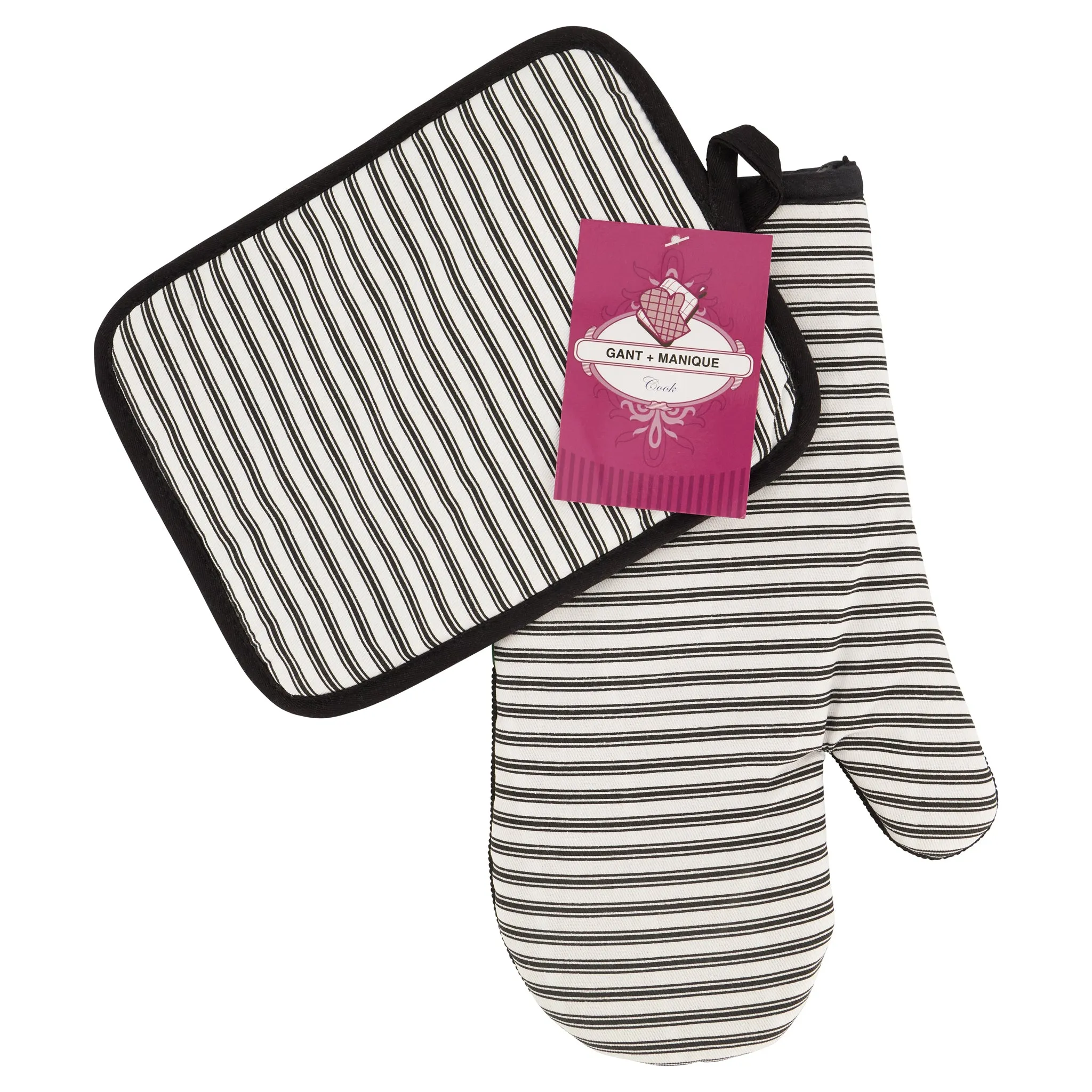 Oven Glove & Potholder Set