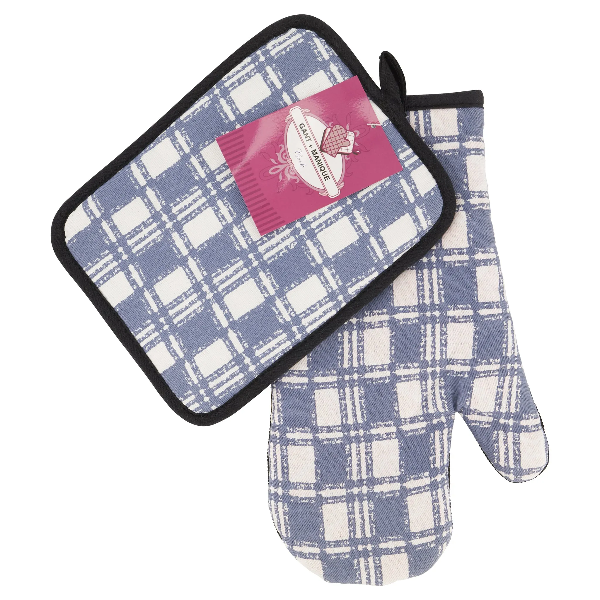 Oven Glove & Potholder Set