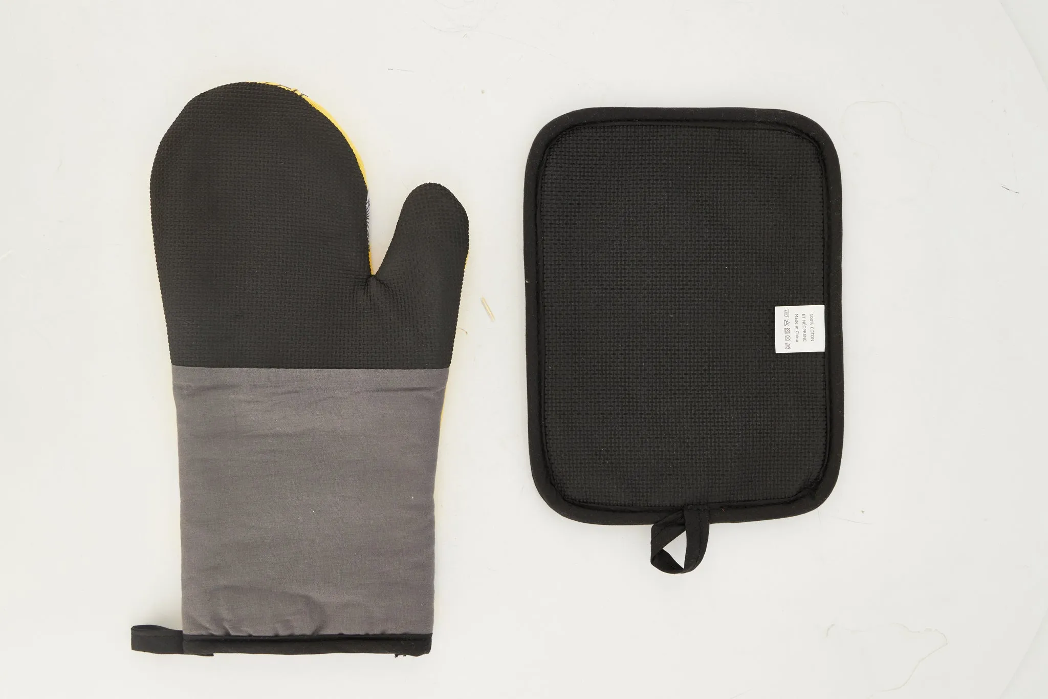 Oven Glove & Potholder Set