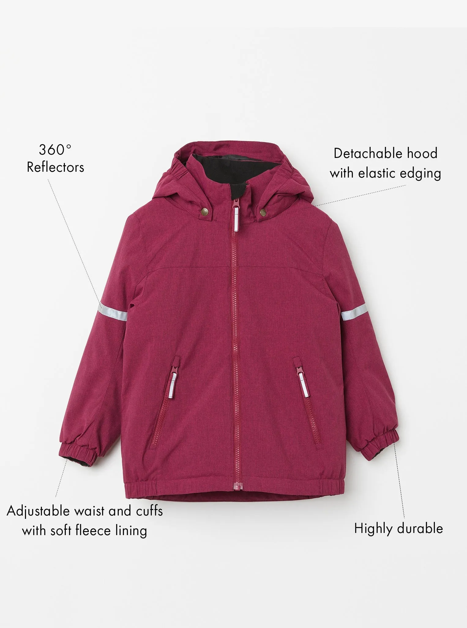 Padded Waterproof Kids Coat