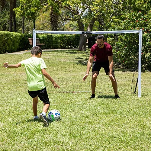 Portable Soccer Goal Lightweight Preconnected Premium Equipment 12'x6' Feet