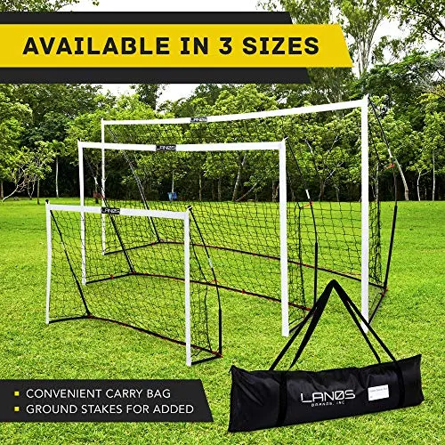 Portable Soccer Goal Lightweight Preconnected Premium Equipment 12'x6' Feet