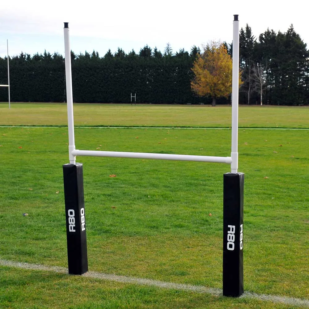 R80 Junior Premier Portable Goal Posts with Pads