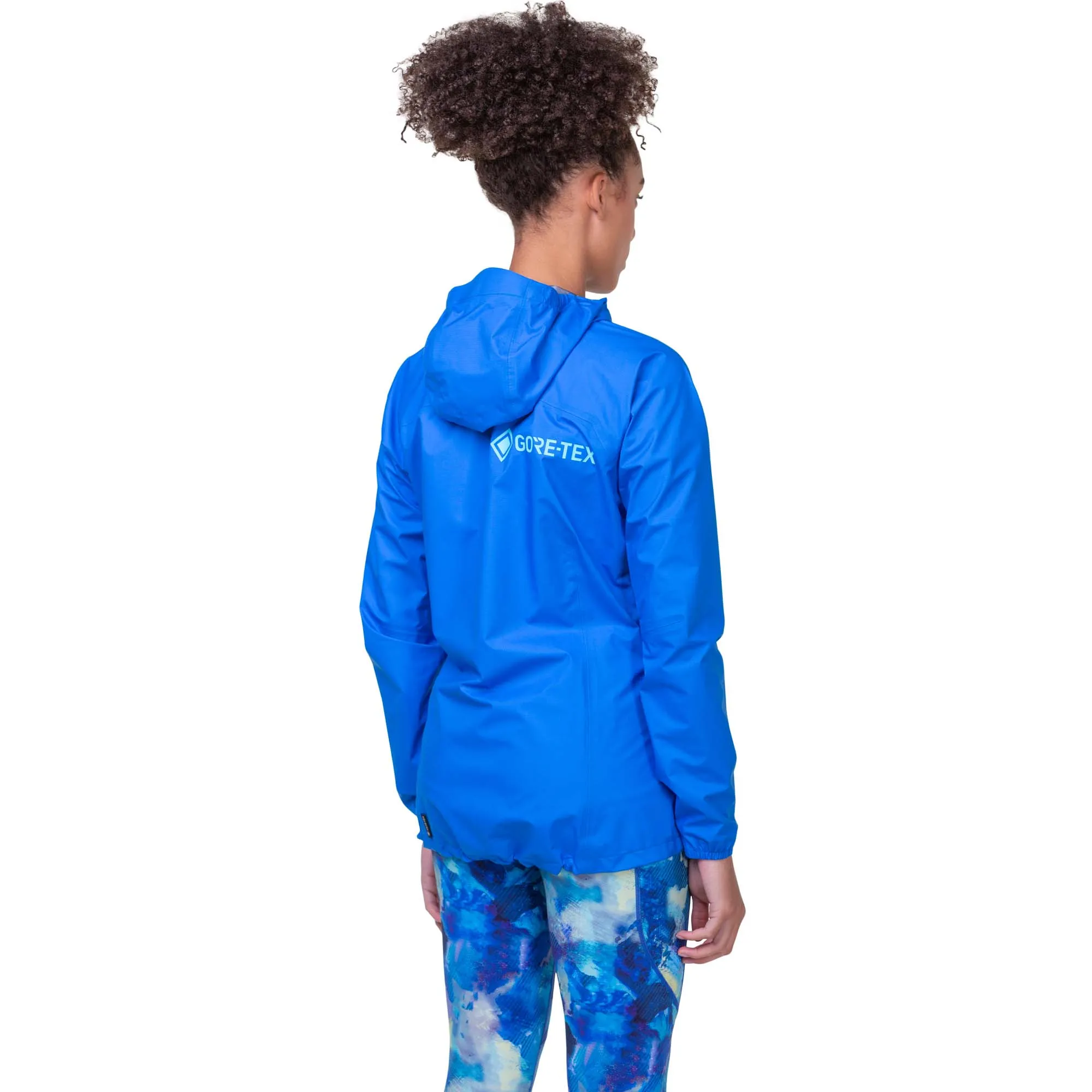 Ronhill | Women's Tech GORE-TEX Mercurial Jacket - Electric Blue/Aquamint