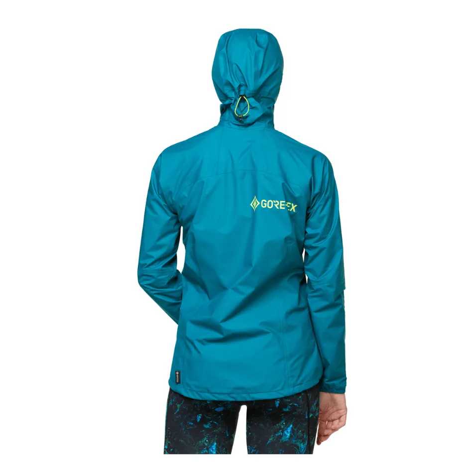 Ronhill Women's Tech Gore-Tex Mercurial Jacket in Marine/Acid AW24