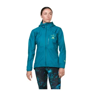 Ronhill Women's Tech Gore-Tex Mercurial Jacket in Marine/Acid AW24