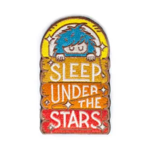 Sasquatch Sleep Under the Stars Rainbow Patch