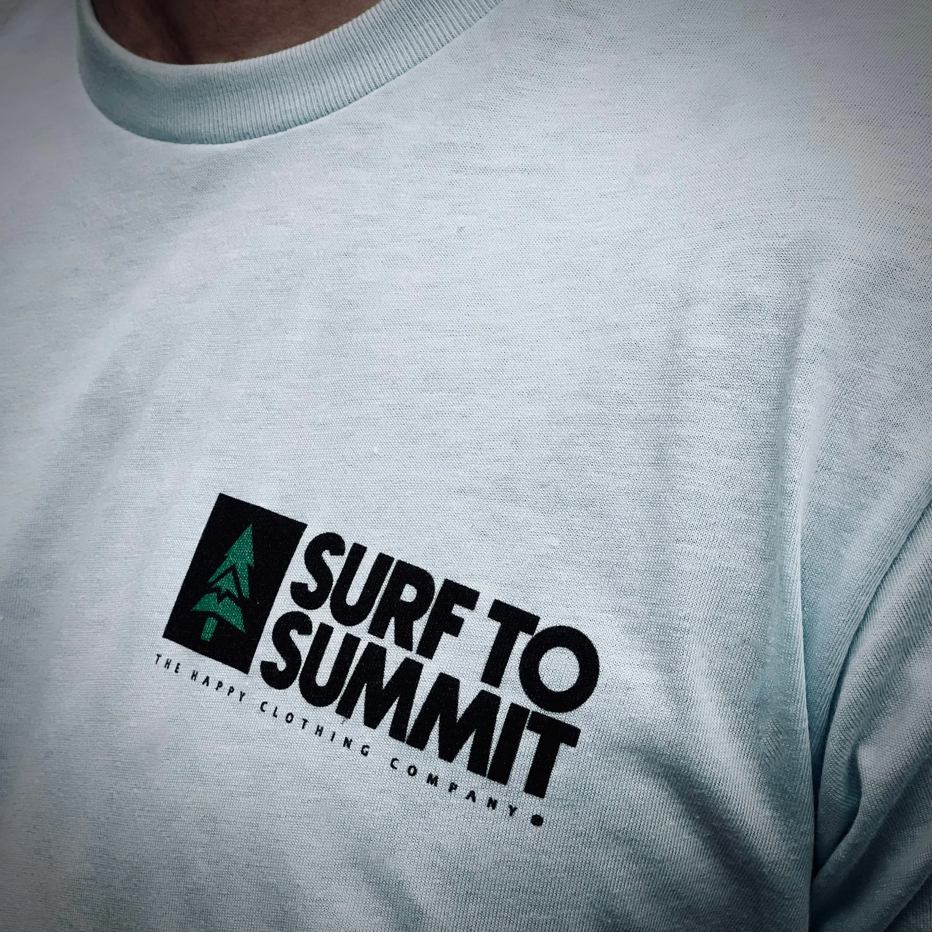 Surf To Summit Back Print 'Explorer Tee' | Lightweight Blend |