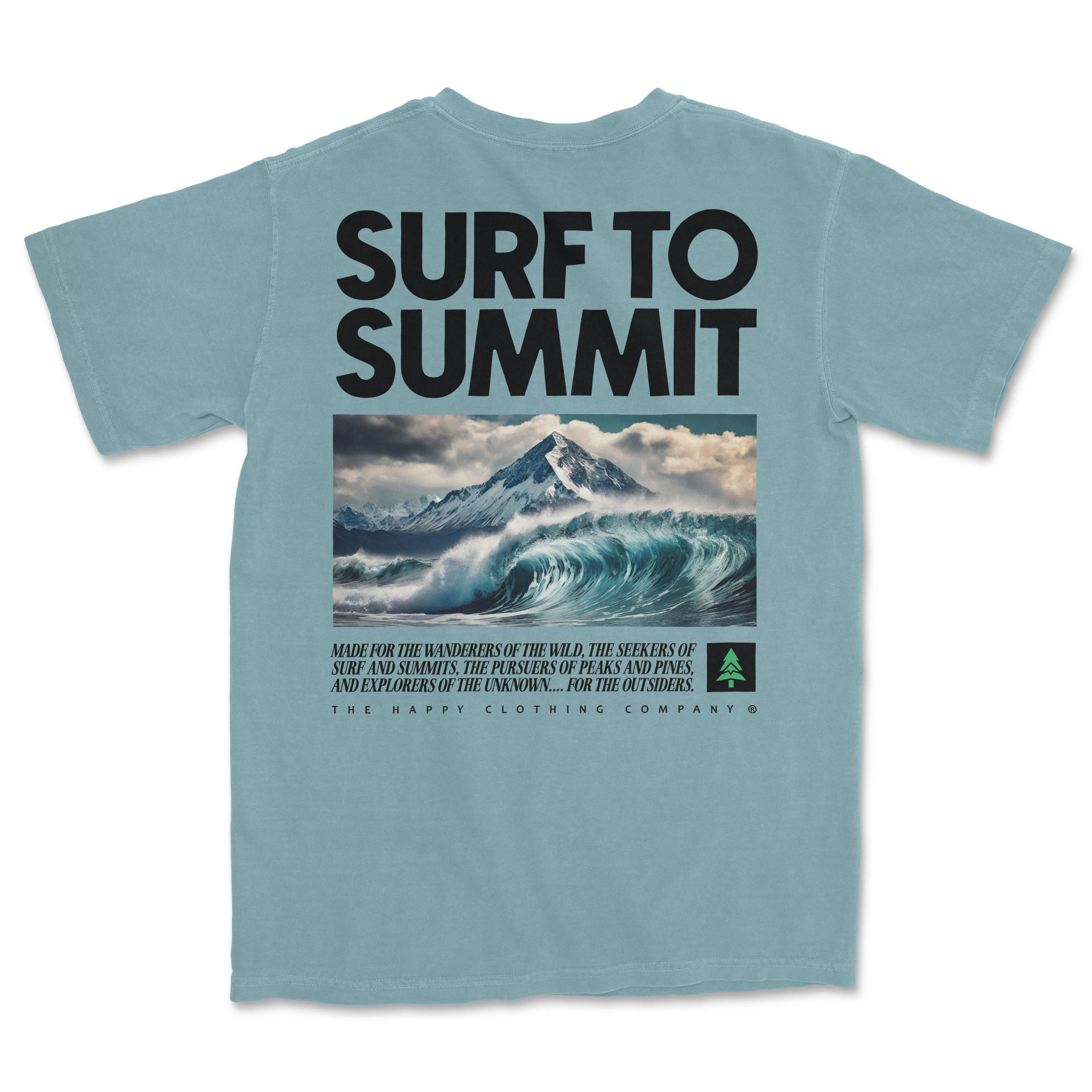 Surf To Summit Pigment-Dyed Pocket Tee