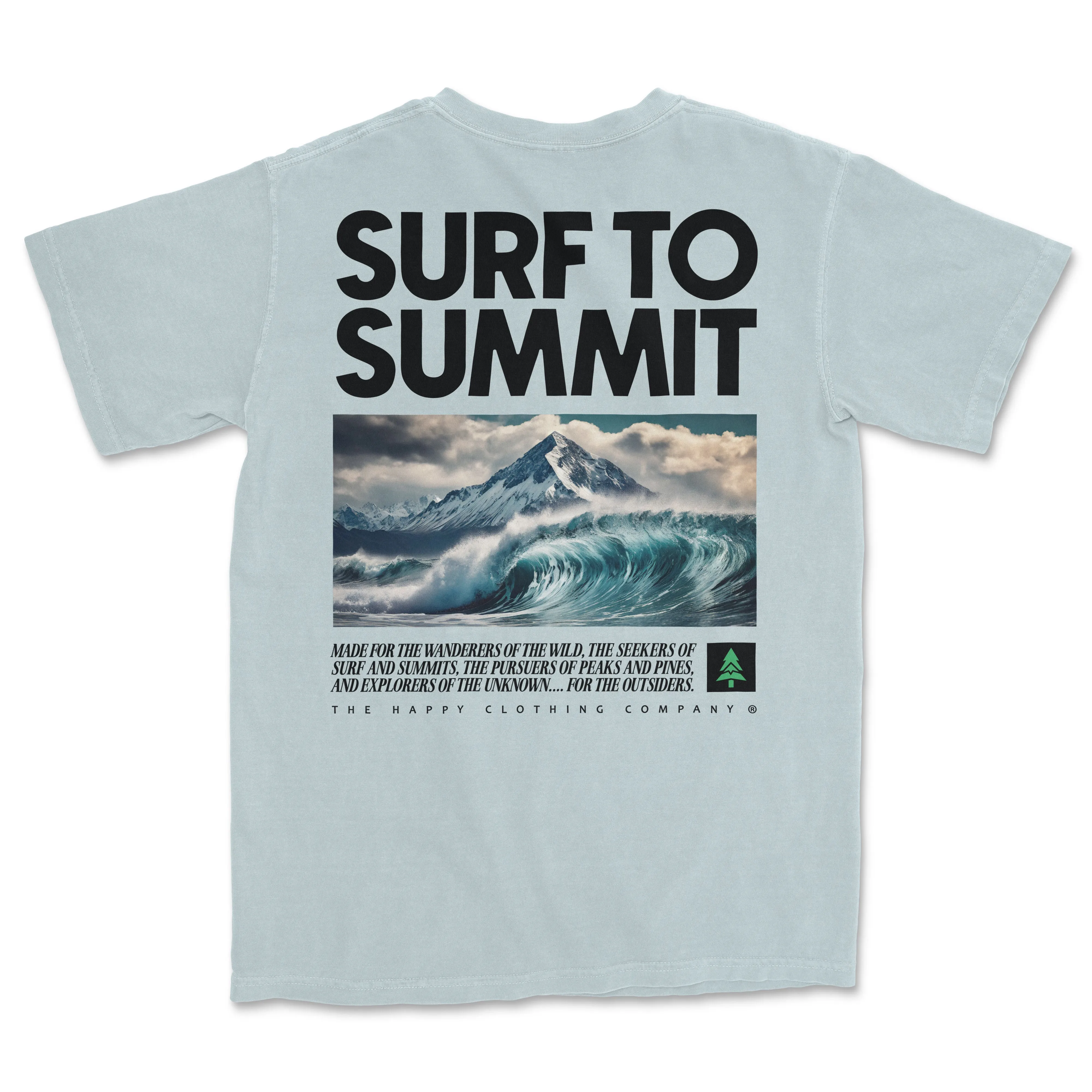 Surf To Summit Pigment-Dyed Pocket Tee