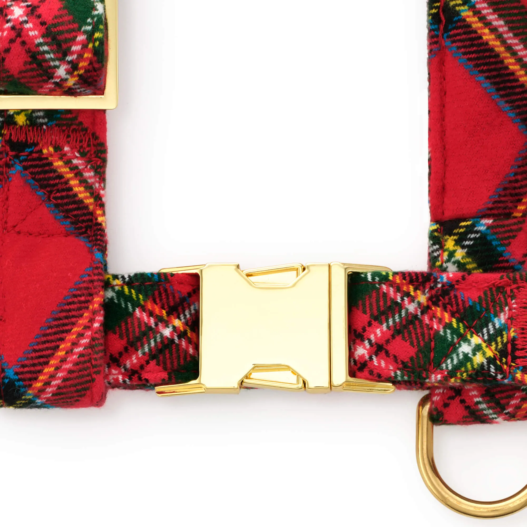 Tartan Plaid Flannel Harness Walk Set