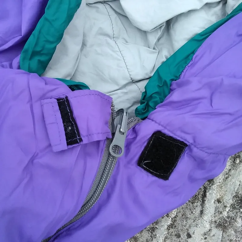 The North Face Polarguard Sleeping Bag. Used / Graded. Purple.