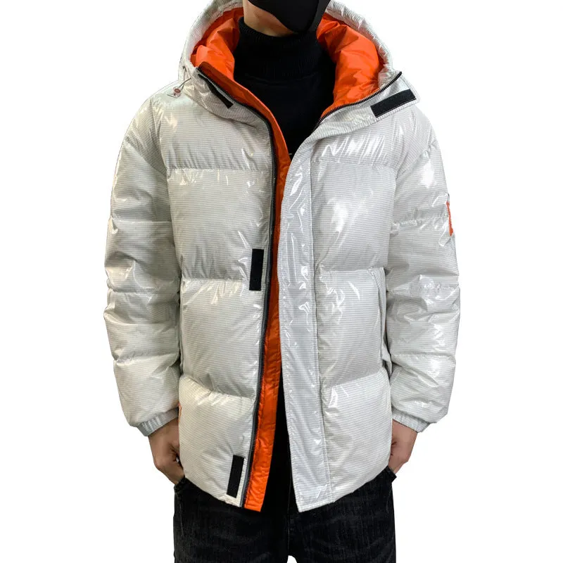 Thickened Warm Bright Windproof 90 Down Down Jacket