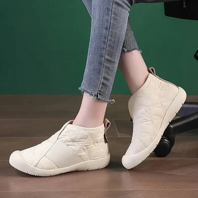 Waterproof Non-slip Cotton Ankle Boots