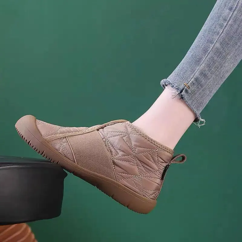 Waterproof Non-slip Cotton Ankle Boots