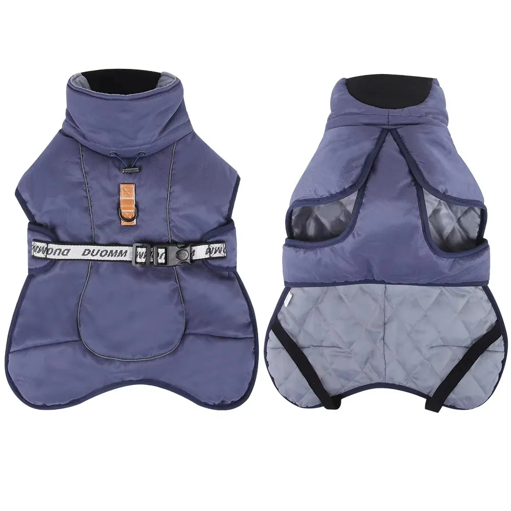 Windproof Jacket for Large Dogs